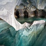 Гроты пещеры частично затоплены