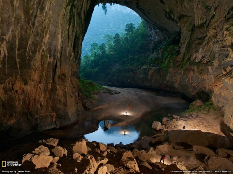 Пещера Хан Сон Дунг во Вьетнаме 