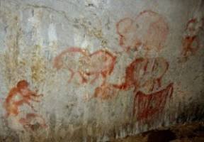 Рисунки в пещере Шульганташ