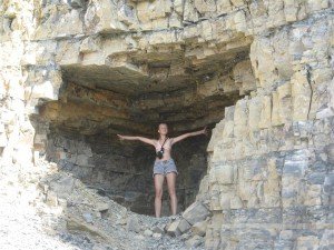 пещерка на Черноморском побережье