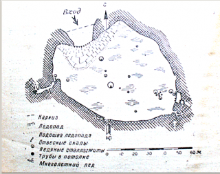 План Аскинской ледяной пещеры