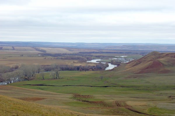 Вид с горы на Дему Вид с горы на Дему