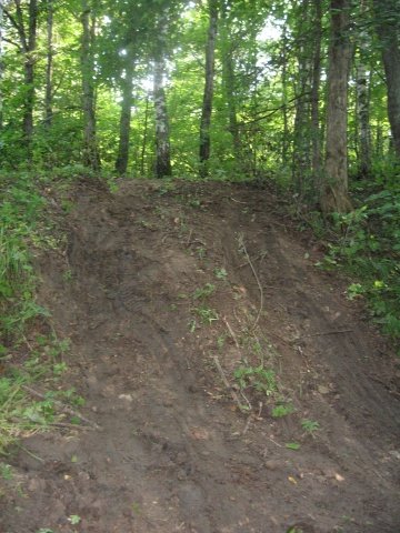 дорога - крутой подъем