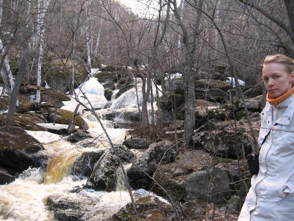 Водопад Гадельша в мае 2009 
