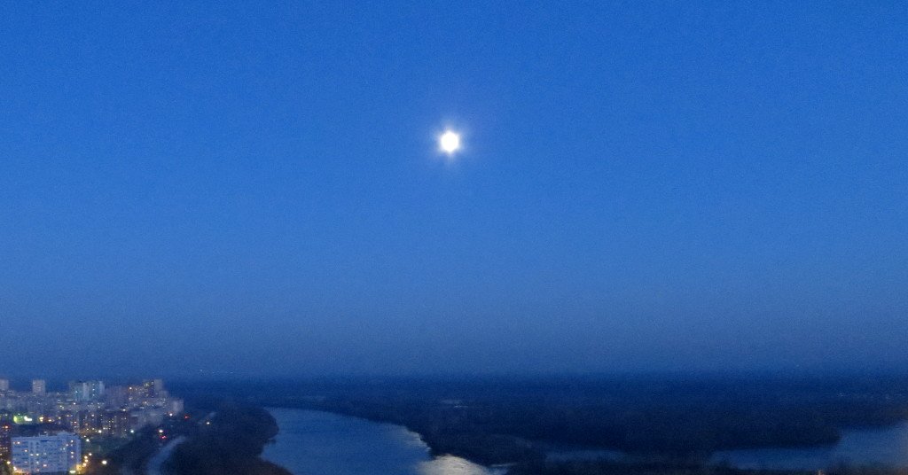 Лунная ночь над Уфимкой