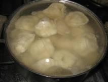Пельмешки кипят