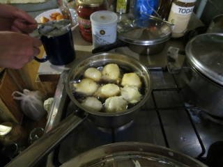 Шарики готовятся